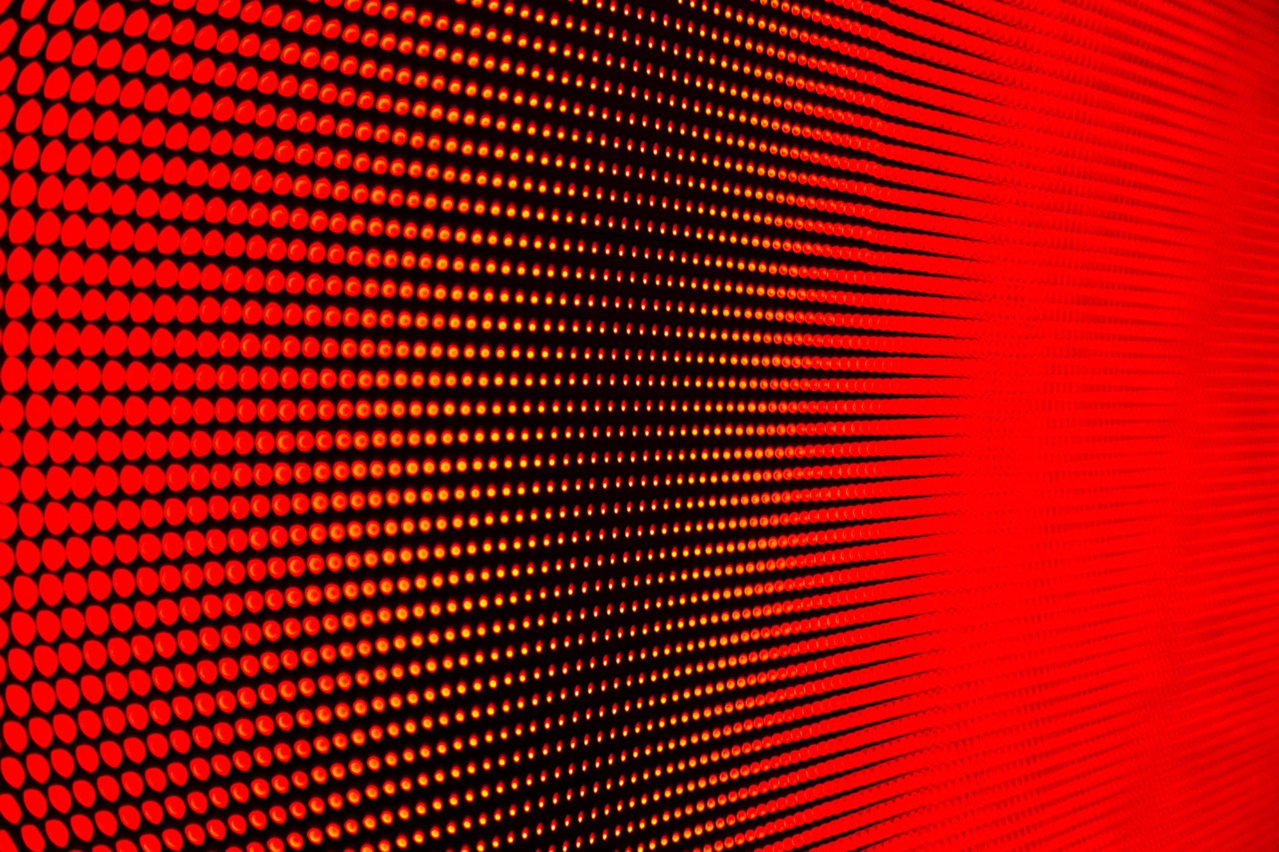 Red Digital Screen