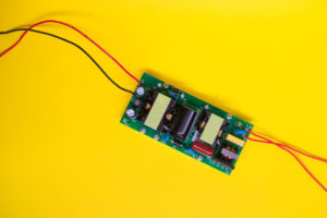 electronic board power for high power LEDs